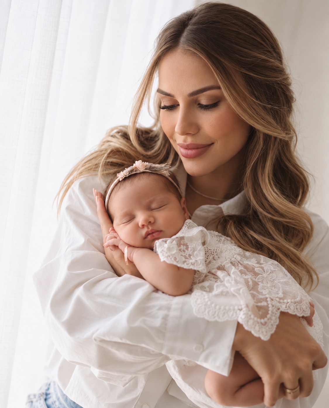 Mãe e bebê